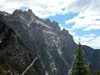 Val Giralba und Croda Ligonoto